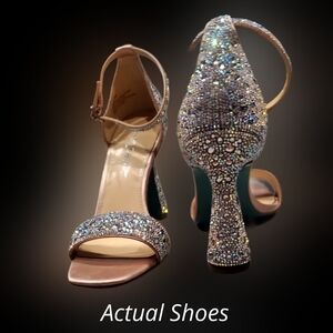Betsey Johnson Rhinestone Shoes